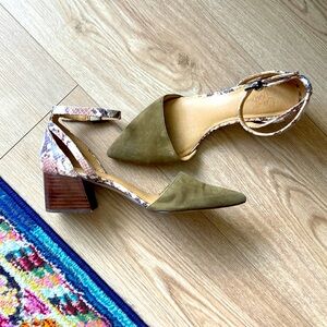 Crown Vintage Snake Heels